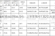 龙蟠科技(603906.SH)：上半年预亏1.82亿元至2.3亿元