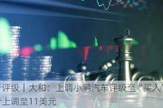 大行评级｜大和：上调小鹏汽车评级至“买入” 目标价上调至11美元