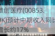 微创医疗(00853.HK)预计中期收入同比增长约17%