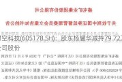 时空科技(605178.SH)：股东杨耀华减持79.72万股公司股份