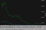 Evercore维持车之国公司(AN.US)买入评级，上调目标价至220美元