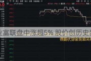 工业富联盘中涨超5% 股价创历史新高