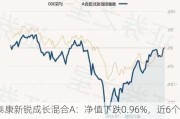 泰康新锐成长混合A：净值下跌0.96%，近6个月收益率-6.24%