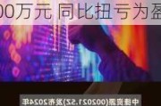 中捷资源(002021.SZ)：预计上半年净利润1200万元-1800万元 同比扭亏为盈