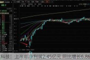 亚太科技：上半年净利润2.45亿元 同比增长6.86%