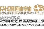 亏损超四千万 销售费高达14.76亿元 振东制药收问询函