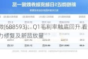 新相微(688593)：Q1毛利率触底回升 看好公司盈利能力修复及新品放量