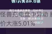 怪兽充电盘中异动 股价大涨5.01%