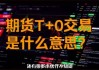 期货t 0是什么意思