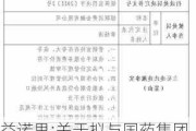 益诺思:关于拟与国药集团财务有限公司签署《金融服务协议》暨关联交易的公告