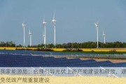 国家能源局：合理引导光伏上游产能建设和释放，避免低端产能重复建设