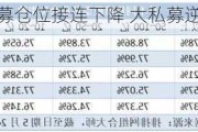 股票私募仓位接连下降 大私募逆势加仓