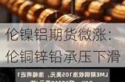 伦镍铝期货微涨：伦铜锌铅承压下滑