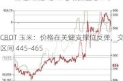 CBOT 玉米：价格在关键支撑位反弹，交易区间 445-465