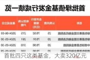 首批四只这类基金，大卖320亿元