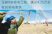 玉树9乡供电工程：满足4.75万农牧民用电需求