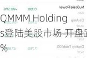 QMMM Holdings登陆美股市场 开盘跌9%