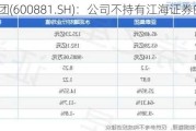 亚泰集团(600881.SH)：公司不持有江海证券的股份