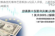 戴维森信托维持巴恩斯(B.US)买入评级，上调目标价至48美元