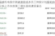 晶盛机电股价跌破激励成本员工持股计划提前结束 分拆上市失败第二增长曲线遭受重击