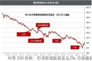 标普 500 指数：初请数据致其涨 0.7%  市场脆弱