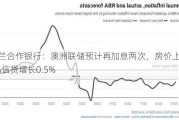 荷兰合作银行：澳洲联储预计再加息两次，房价上涨0.8%信贷增长0.5%