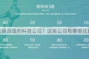 如何选择合适的科技公司？这些公司有哪些优缺点？