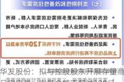 华发股份：拟与控股股东开展存量商品房交易，交易金额不超过120亿元