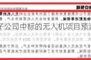 南京聚隆：子公司中标的无人机项目预计对今年业绩影响很小