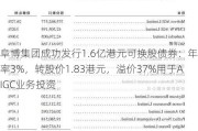 阜博集团成功发行1.6亿港元可换股债券：年利率3%，转股价1.83港元，溢价37%用于AIGC业务投资