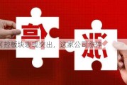 自主可控板块表现突出，这家公司涨停