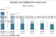 豫能控股：2023年度公司控股火电机组发电量为261.02亿千瓦时