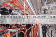 特斯拉将为德国超级工厂的500名临时员工提供永久性工作