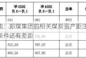 郑州煤电：郑煤集团的相关煤炭资产距注入上市公司的条件还有差距