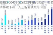 汤姆猫(300459.SZ)收到年报问询函，涉及净利润持续下滑、人工智能领域等问题