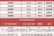 【12日资金路线图】两市主力资金净流出约163亿元，医药生物等板块实现净流入