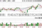 盛景微：约40.6万股限售股7月24日解禁