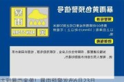 大到暴雨来袭！暴雨预警发布6月23日