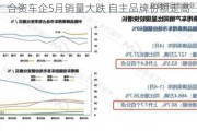 合资车企5月销量大跌 自主品牌份额走高