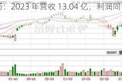 普利制药：2023 年营收 13.04 亿，利润同比下降 70.87%