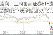 ETF资金流向：上周国泰证券ETF遭净赎回9亿元 华宝券商ETF获净赎回5.9亿元（附图）