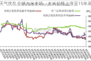 天气扰乱全球大米市场，大米价格上涨至15年高点