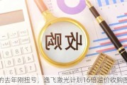 标的去年刚扭亏，逸飞激光计划16倍溢价收购图啥？