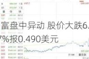 智富盘中异动 股价大跌6.67%报0.490美元