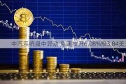 中汽系统盘中异动 急速拉升6.08%报3.84美元