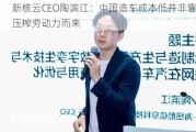 新核云CEO陶滨江：中国造车成本低并非靠压榨劳动力而来