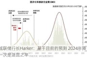 费城联储行长Harker：基于目前的预测 2024年降息一次是适宜之举