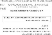 上市不到5年，“芯片大牛股”退市！曾号称“对标英伟达”，股价从299元跌到6.9元，上万名股东追高被套