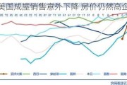 美国成屋销售意外下降 房价仍然高企