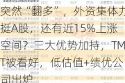 突然“翻多”，外资集体力挺A股，还有近15%上涨空间？三大优势加持，TMT被看好，低估值+绩优公司出炉